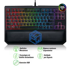 RAZER - TECLADO BLACKWIDOW TOURNAMENT EDITION CHROMA V2