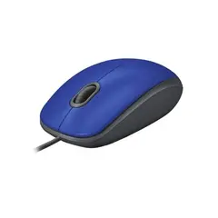 LOGITECH - Mouse M110 Silent Azul
