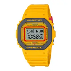 G-SHOCK - Reloj DW-5610Y-9D Resina Hombre Amarillo