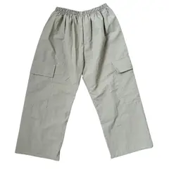 RED CARROT - Pantalon cargo color cemento