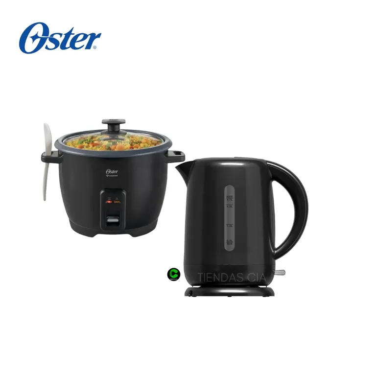 Combo Olla Arrocera 1.5 L y Hervidor
