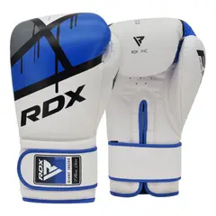 RDX - Guantes de Boxeo F7 Ego Blue 12 Onzas