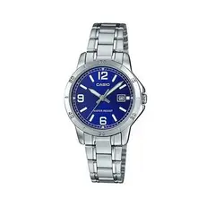 CASIO - Reloj Analogo LTP-V004D-2BUDF Mujer_.