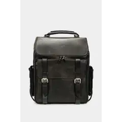 VELEZ - Vélez Morral New Archaeology Cuero Para Hombre Vintage Negro