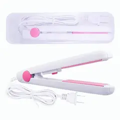 OEM - Mini Plancha de Cabello Blanco
