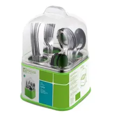 FACUSA - Porta Cubiertos Primavera Verde -