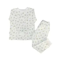 WAWA PIMA - PIJAMA NIÑO-NIÑA DOS PIEZAS HOJITAS