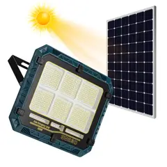 SEISA - Lampara Farola Luz LED Panel Solar Emergencia Recargabl 400W