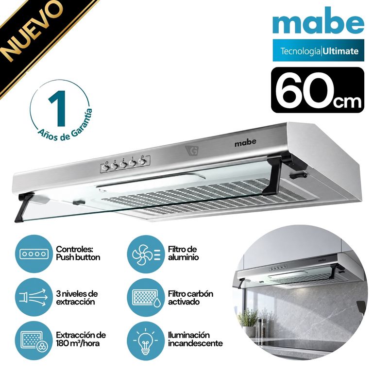 Campana Extractora CMU6020PI0 60cm
