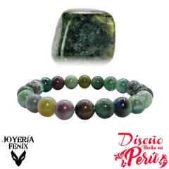 JOYERIA FENIX - Pulsera Piedra Natural Elástica 8mm Joyería Fenix