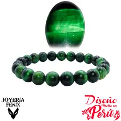 JOYERIA FENIX - Pulsera Piedra Natural Elástica 8mm Joyería Fenix