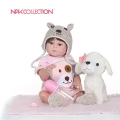 TIOZONEY - Muñeca bebe reborn vinilo de silicona juguetes