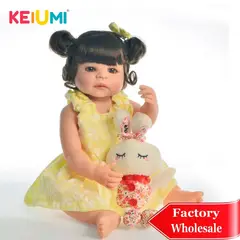 TIOZONEY - Muñeca bebe reborn vinilo de silicona juguetes