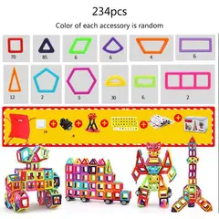 TIOZONEY - Niños Educativo bloques magnéticos de construcción Juguetes