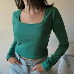 GENERICO - Basico Mujer Top Rip Ana Macgregor Olivo