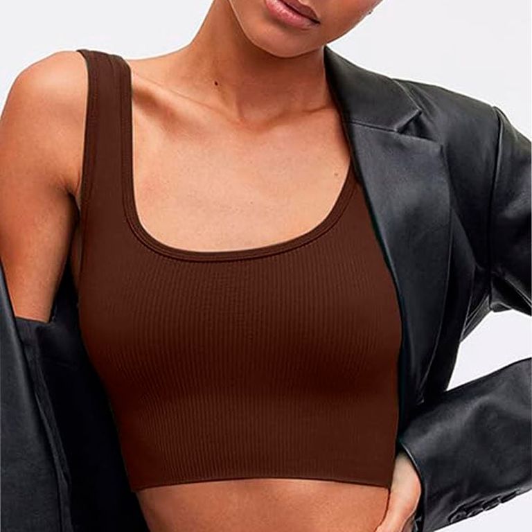 Basico Mujer Top Rip Karen Georgieva Marron
