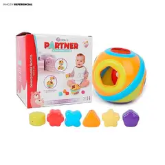 GENERICO - Juego Didáctico Pelota Encaje Colorida