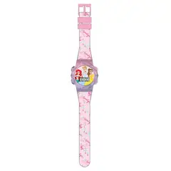 ACCUTIME - RELOJ PRINCESAS LCD PARPADEANTE ROSADO PN4404