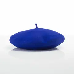 KAST PE - Boina Francesa de Lana para Mujer Azulino