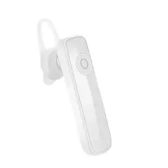 GENERICO - Audífono Hands Free Con Micrófono DE UN LADO - Blanco