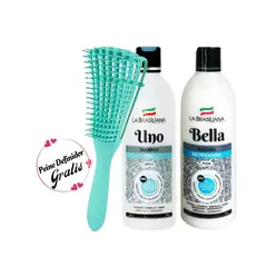 LA BRASILIANA - Shampoo UNO Antiresiduos + Bella Mascara Capilar