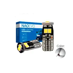 NAOEVO - Luz Led T10 CANBUS Luz Blanca W5W Lágrima 600LM