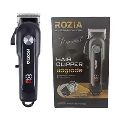 KEMEI - Máquina De Afeitar Para Barbero Rozia Modelo HQ-2223 Negro