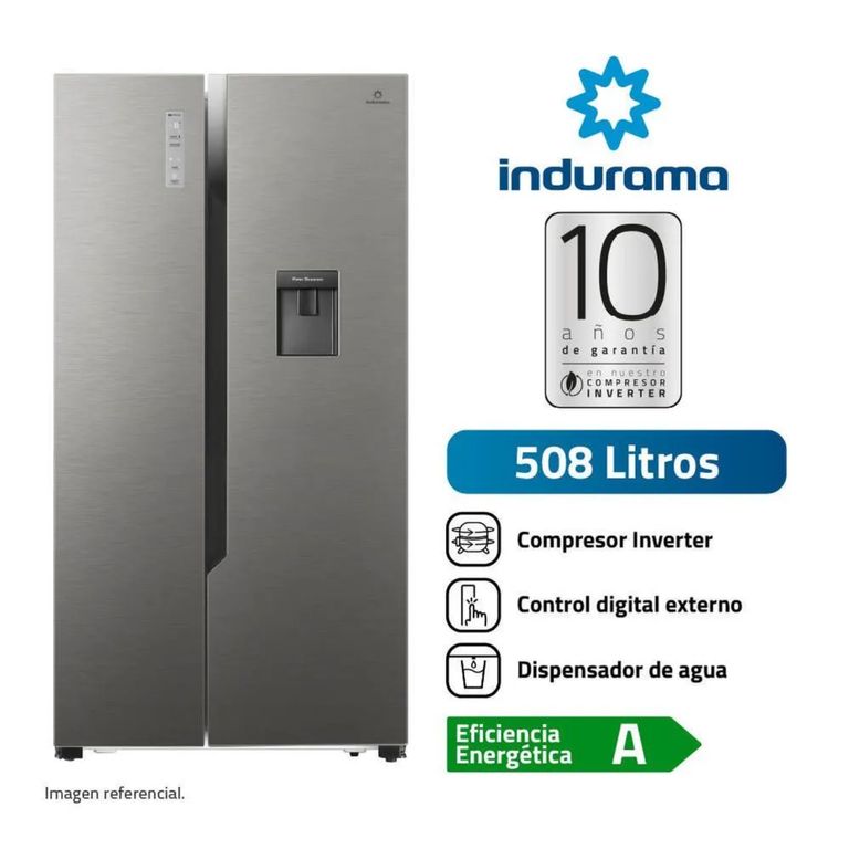 REFRIGERADORA RI-788DI 508L NO FROST CROMA