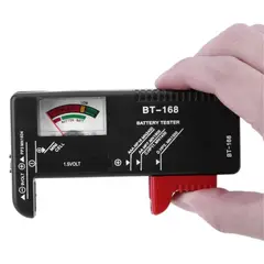 GENERICO - Medidor de voltaje universal de batería pilas