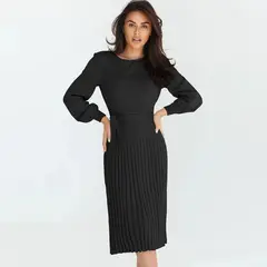 TIOZONEY - Vestidos de fiesta para mujer - Negro
