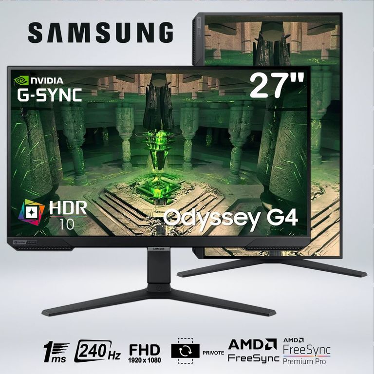 MONITOR GAMER ODYSSEY G4 FULL HD 27 " 240Hz 1MS HDR10 LS27BG402ENXGO