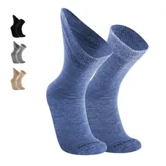 SILVERA NANOTECH - Medias terapéuticas diabéticos hombre mujer salud alpaca extra suave
