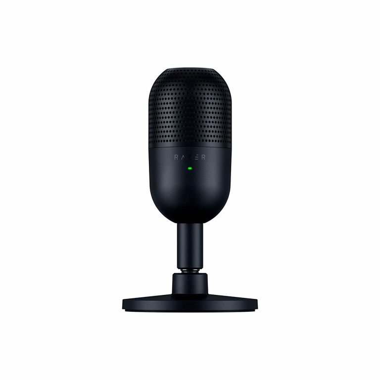 Microfono Gamer Seiren V3 Mini Usb Con Sensor Touch Silent Black
