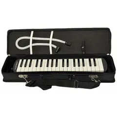 CALIFORNIA - Melódica 37 Teclas con Estuche Rígido - Negro