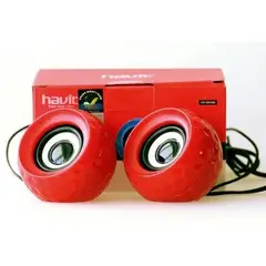 HAVIT - Altavoces USB 2.0 HV-SK486, Color Rojo
