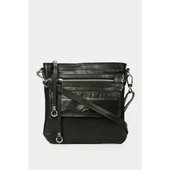 VELEZ - Vélez Manos Libres Mocasino De Cuero Para Mujer Negro