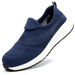 TIOZONEY - Zapatos de seguridad cómodos y ligeros