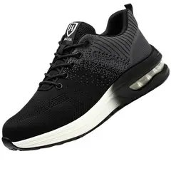 TIOZONEY - Zapatos de seguridad para hombre