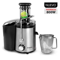 FINEZZA - Extractor de Jugo 800W FZ-6098EX Acero