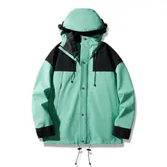 TIOZONEY - Chaqueta impermeable al aire libre - Verde