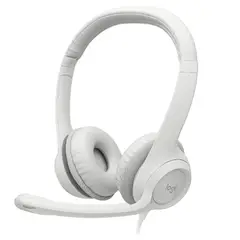 LOGITECH - Audifono Con Microfono H390 Usb Noise Cancelling Blanco