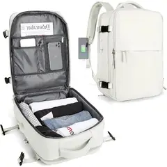 TIOZONEY - Mochila de viaje para mujeres hombros