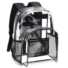 TIOZONEY - Mochila transparente para estudiantes