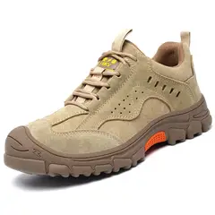 TIOZONEY - Botas de seguridad para soldar para hombre