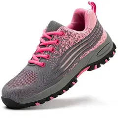 TIOZONEY - Zapatos de seguridad indestructibles mujer