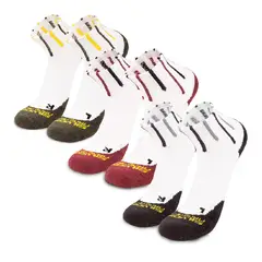 SILVERA NANOTECH - Medias tobillera deportivas running cycling gym futbol trek 3 pares