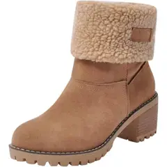 TIOZONEY - Botas de mujeres - Marrón