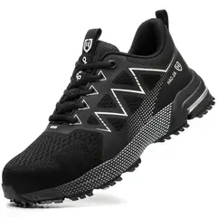 TIOZONEY - Zapatos de seguridad con punta de acero