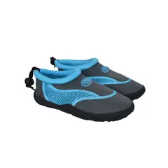 GENERICO - AQUASHOES - ZAPATILLAS DE AGUA - PARACAS PLOMO TURQUESA - 27 A 35