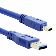 NEXUS - Cable de Extensión USB 3.0 A Macho a Mini USB 10 Pines (5 metros)